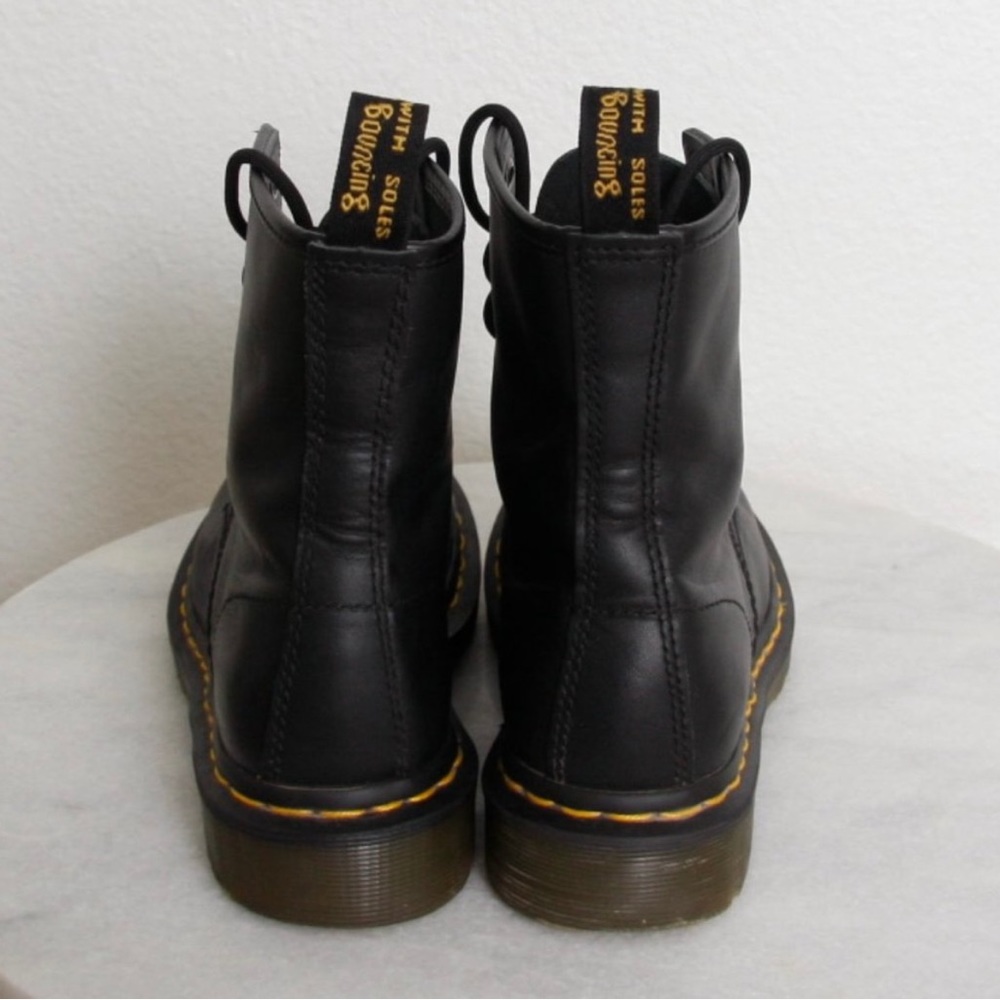 Dr Martens 1460 WOMEN'S SMOOTH LEATHER LACE UP BOOTS Excellent pre-owned! - Picture 4 of 11